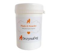 Dezynadog Pluck It Powder for Dogs - Ear Hair Plucking Aid - Effective Stripping & Pain Reduction - Must-Have for Dog Groomers, 90g