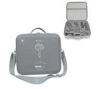 DF DIGITALFOTO Lightweight RS4 Mini Carry Case with Shoulder Strap, Water-Resistant and Shockproof Hard Shell Protective Bag for Outdoor Shooting,Compatible with DJI RS4 MINI Creator Combo,Grey