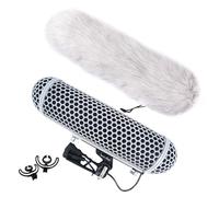 DF DIGITALFOTO Shotgun Microphone Blimp Windshield with Dead Cat