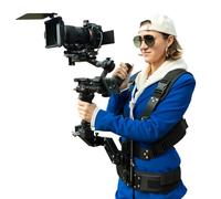 DF DIGITALFOTO Thanos-SE Gimbal SteadiCam Support Vest System, Compatible with DJI RS4/RS 4 Pro/RS3/RS 2 PRO, ZHIYUN Crane 3S/2S, Payload 4.4-17.6 lbs, 16mm pin Adapter Included