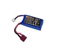 DF Models LiPo Battery 7.4 Volt - 1200 mAh 8.88 Wh (Length x Width x Height 55 x 25 x 25 mm, Weight 57 g, Replacement Battery for Model No. 3132) 7637