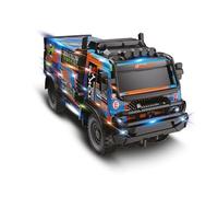 DF Models Mountain Truck Rally Van RTR (L x W x H 22 x 8.5 x 11 cm, approx. 250 g, scale 1:18, with LED lighting, from 6 years, incl. battery and USB charging cable, remote controlled car, toy) 3139