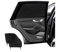 DFANBO Baby Car Window Sun Shade Uv Protection for Peugeot Partner Tepee (Bj.2008-2018), Stretchable Car Rear Window Shades Sun Shade Blocking Mosquito Net,2Pcs