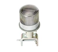 DFANCE LED Marine Navigation Light All Round Boat Light-Solar Energy Bow Stern Lights LED Marine Sailing Lights Fixed Mount Stern Anchor Light for Fishing Boat Yacht Pontoon-Eed/Green/White Light