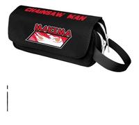 DFARYUP for Chains-aw Man Large Capacity Pencil Case, 3D Printed Pen Cases, Pen Box Pen Pouch for Student Teen, Bag(Multi-Colored 4)