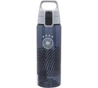 SIGG - Tritan Water Bottle - Total Color ONE DFB One Team - Suitable for Carbonated Drinks - Dishwasher Safe - Leak-Proof - Lightweight - BPA-Free - Anthracite - 0.6L