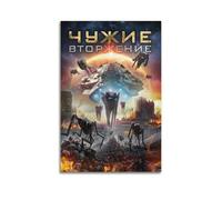 DFBDJASD Alien Invasion Video Game Poster Poster Decorative Painting Canvas Wall Posters And Art Picture Print Modern Family Bedroom Decor Posters 20x30inch(50x75cm)
