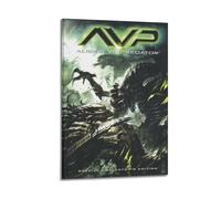 DFBDJASD Alien Vs. Predator Movie Poster Poster Decorative Painting Canvas Wall Posters And Art Picture Print Modern Family Bedroom Decor Posters 20x30inch(50x75cm)