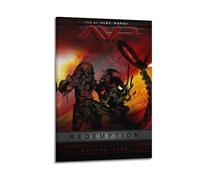 DFBDJASD Alien Vs. Predator Movie Poster1 Poster Decorative Painting Canvas Wall Posters And Art Picture Print Modern Family Bedroom Decor Posters 08x12inch(20x30cm)