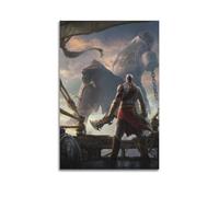 DFBDJASD God of War Series Game Poster5 Poster Decorative Painting Canvas Wall Posters And Art Picture Print Modern Family Bedroom Decor Posters 24x36inch(60x90cm)