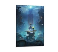 DFBDJASD Little Nightmares II Game Poster Poster Decorative Painting Canvas Wall Posters And Art Picture Print Modern Family Bedroom Decor Posters 12x18inch(30x45cm)