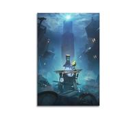 DFBDJASD Little Nightmares II Game Poster Poster Decorative Painting Canvas Wall Posters And Art Picture Print Modern Family Bedroom Decor Posters 16x24inch(40x60cm)