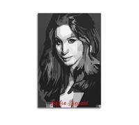 DFBDJASD Singer Barbra Streisand Poster2 Poster Decorative Painting Canvas Wall Posters And Art Picture Print Modern Family Bedroom Decor Posters 16x24inch(40x60cm)