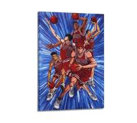 DFBDJASD Slam Dunk Animation Poster Poster Decorative Painting Canvas Wall Posters And Art Picture Print Modern Family Bedroom Decor Posters 24x36inch(60x90cm)