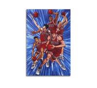 DFBDJASD Slam Dunk Animation Poster Poster Decorative Painting Canvas Wall Posters And Art Picture Print Modern Family Bedroom Decor Posters 20x30inch(50x75cm)