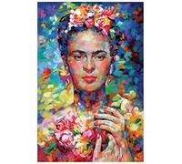 DFBFMO Frida Kahlo Canvas Art Print, Frida Kahlo Self Portrait, 40x60cm, Unframed, Living Room, Bedroom Decor