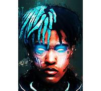 DFBFMO Xxxtentacion Poster Decorative Home Canvas Painting Print Wall Art Picture On Canvas Poster Home Decoration for Living Room Artwork Unframed,30x45cm