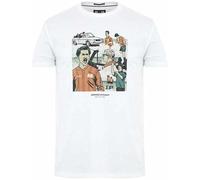 dfcvhtyu Weekend Men's Offender Yeti T Shirt White - The Firm Bex 1989 Cult Film White L