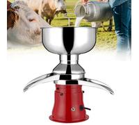 Dfdieratve Electric Fresh Milk Cream Separator for Cow Milk 50L/H Milk and Cream Butter Separator Machine with 5L Bowl Capacity, Milky Cream Separator for Farmer