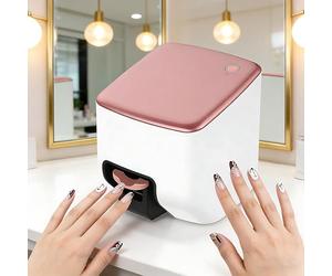 Dfdieratve Nail Art Printer Machine&Home Salon Nail Art Machine, 10s Custom Gel Prints W/App - Smart Phone Control Wireless WiFi Signal, Personalized Unique Nail Art,DIY Manicure Kit for Girls