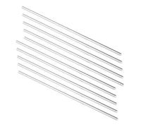 DFDPAXL 10 Pieces Aluminum Alloy Round Rod 3×500Mm-4.5×500Mm, 6061 Aluminium Rod Round Bar Perfect for DIY Craft Making Projects,Diameter 3.5mm