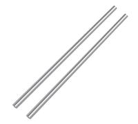 DFDPAXL 2 Pcs Aluminum Solid Round Rod Lathe Bar 5.5×500Mm-6.5×500Mm, 6061 Aluminium Rod Round Bar Perfect for Various Shaft,Diameter 5.5mm