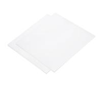 DFDPAXL 2 Pcs Polypropylene Plastic Sheet White Square Board