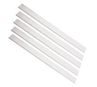 DFDPAXL 5 Pcs 6061 Aluminum Flat Bar Length 500Mm, Flat Bar Aluminium Sheet Metal Strips Thickness 2Mm,2×12×500mm
