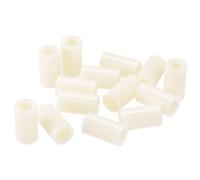 DFDPAXL 50 Pieces White Nylon Plastic Spacers, Nylon Round Washer 9×5×30Mm-9×5×50Mm Suitable for Electronics And DIY Mechanical Projects,9×5×50mm