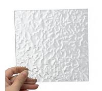 DFDPAXL Clear Stone Texture Acrylic Sheet Panel 400×500×3Mm-400×500×15Mm Suitable for Home Decor, Display Stands And Crafts,Thickness 3mm