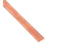 DFDPAXL T2 Copper Flat Bar 1.5×5Mm-5×5Mm, Pure Copper Material Plate Length 500Mm Suitable for Electrical, Industrial And DIY Projects,3×5×500mm