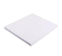 DFDPAXL White PTFE Sheet 250×250Mm, Polytetrafluoroethylene Plate Thickness 0.5-3 Mm Suitable for Machine Parts And Sliding Components,250×250×3mm