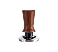 dfEDRd Coffee Tamper, Powder Hammer Pressing Wooden Handle Distributor for and Espresso Mat Tampers Machine(53mm Thread)