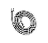 dfEDRd Shower Hoses, 1.5M/200cm/2.5M Shower Hose Stainless Steel Flexible(Chrome,2.5M)