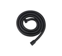 dfEDRd Shower Hoses, 2 Meters Black Stainless Steel Flexible Shower Hose(1.5M)