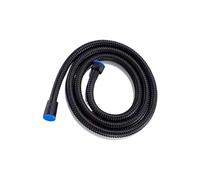 dfEDRd Shower Hoses, Black 200cm Stainless Steel Flexible Hose Shower Head(1M)