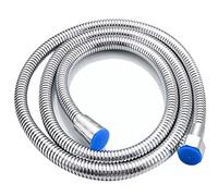 dfEDRd Shower Hoses, Shower Hose 1M / 1.5M Made of Stainless Steel(Silvery,1M)