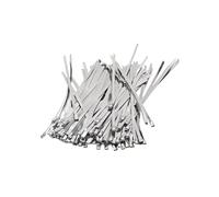 dfEDRd Stainless Steel Tie, Stainless Steel Ca 10pcs 304 Metal Cable Ties 4.6MM(350mm)