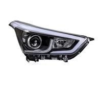 DFERTYOU 2 PCS Car Head Lights Compatible For Hyundai IX25 2015 2016 2017 2018 2019 Creta Front Headlights DRL Dynamic Turn Signal Projector Facelift