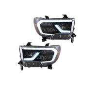DFERTYOU Car Lamp Assembly Compatible For Toyota Sequoia 2008-2018 Headlights Sequential Turn Signal 2007-2013 Tundra Full Front Light