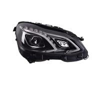 DFERTYOU Compatible For Benz W212 Headlights 2013 2014 2015 2016 E180 E200 E260 E300 DRL Front Lamps Refit Lens Car Lights(Halogen)