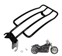 DFFMQSJ Compatible with Harley Fat Boy Breakout 2018-2024 Motorcycle Rear Rack Luggage Cargo Carrier Rear Tail Storage Rack Top Box Holder Support Bracket Black Modified Motorcycle Accessories
