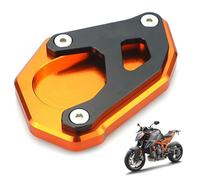 DFFMQSJ Compatible with KTM 1290 1050 1190 ADV Motorcycle Kickstand Foot Side Stand Extension Pad, Aluminum Alloy Motorcycle Kickstand Foot Plate Enlarge Extender Support Plate Accessories