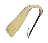 DFGBAPKBL Fly Horsetail Whisk Retro Style Whisk Tai Chi | Real Horsetail Tai Chi Martial Arts(Color2 60cm)