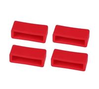 DFGBAPKBL Silicone Watch Band Keepers 4pcs Silicone Strap Ring | 12 14 16 17 18 19 20 22 24mm Waterproof Loops Security Holder Watch Accessories