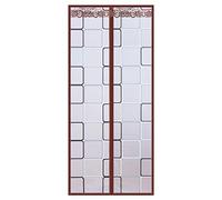 Dfgcnk Household Privacy Door Screen Magnetic Warm Windproof Self-Closing Partition Curtain Reduce Noise Anti-Smoke Waterproof For Air Conditioner Heater Room Kitchen,80x200cm