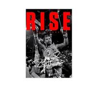 DFGDO Boxing Manny Pacquiao Rise Poster Canvas Poster Bedroom Decor Sports Landscape Office Room Decor Gift Unframe-style 16x24inch(40x60cm)