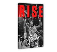 DFGDO Boxing Manny Pacquiao Rise Poster Canvas Poster Wall Art Decor Print Picture Paintings for Living Room Bedroom Decoration Frame-style 16x24inch(40x60cm)