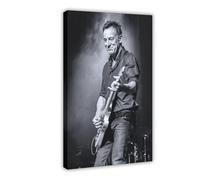 DFGDO Bruce Springsteen Poster Canvas Poster Wall Art Decor Print Picture Paintings for Living Room Bedroom Decoration Frame-style 16x24inch(40x60cm)
