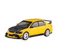DFGEVEMBOB Alloy Body Detailed Interior 1:24 For Mitsubishi For Lancer Evolution IX EVO9 Alloy Car Model Sound and Light Pull Battery not included(Yellow)